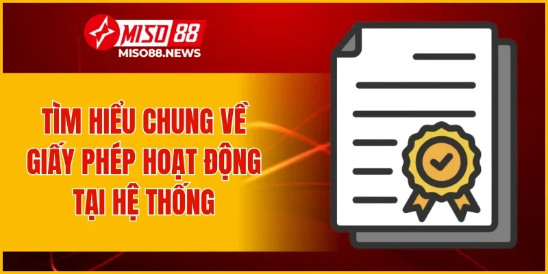 Tìm hiểu chung về giấy phép hoạt động tại hệ thống